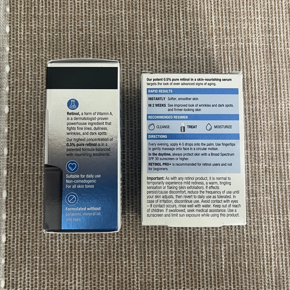 2 Pack Neutrogena Rapid Wrinkle Repair Retinol Pro+ 0.5% Power Serum - Picture 2 of 3